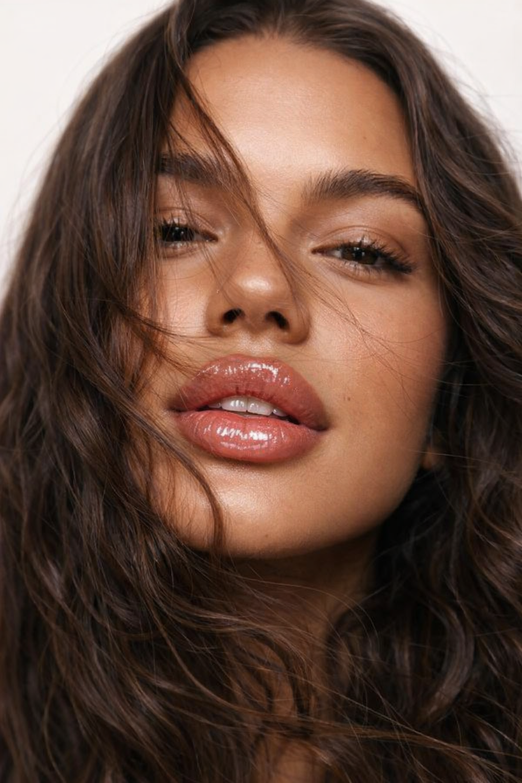 Detailansicht Haarlinie / Kopfhaut